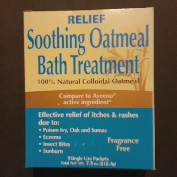 Relief Soothing Oatmeal Bath Treatment 5X Softer Skin 100% Natural Colloidal Oat - Picture 5 of 13